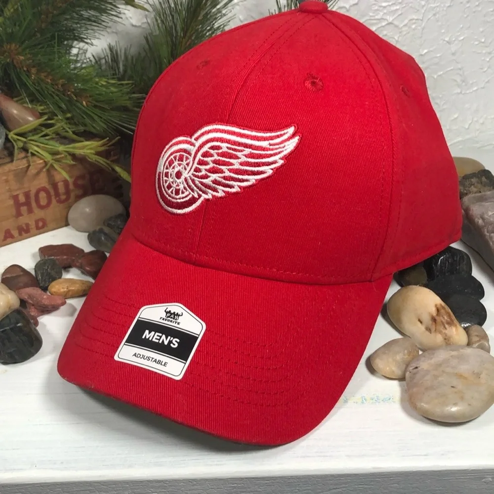 Detroit Redwings NHL Hockey Hat NWT Sports Ice Hockey Hat Detroit Redwings Hat